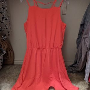 NWOT Charming Charlie salmon dress